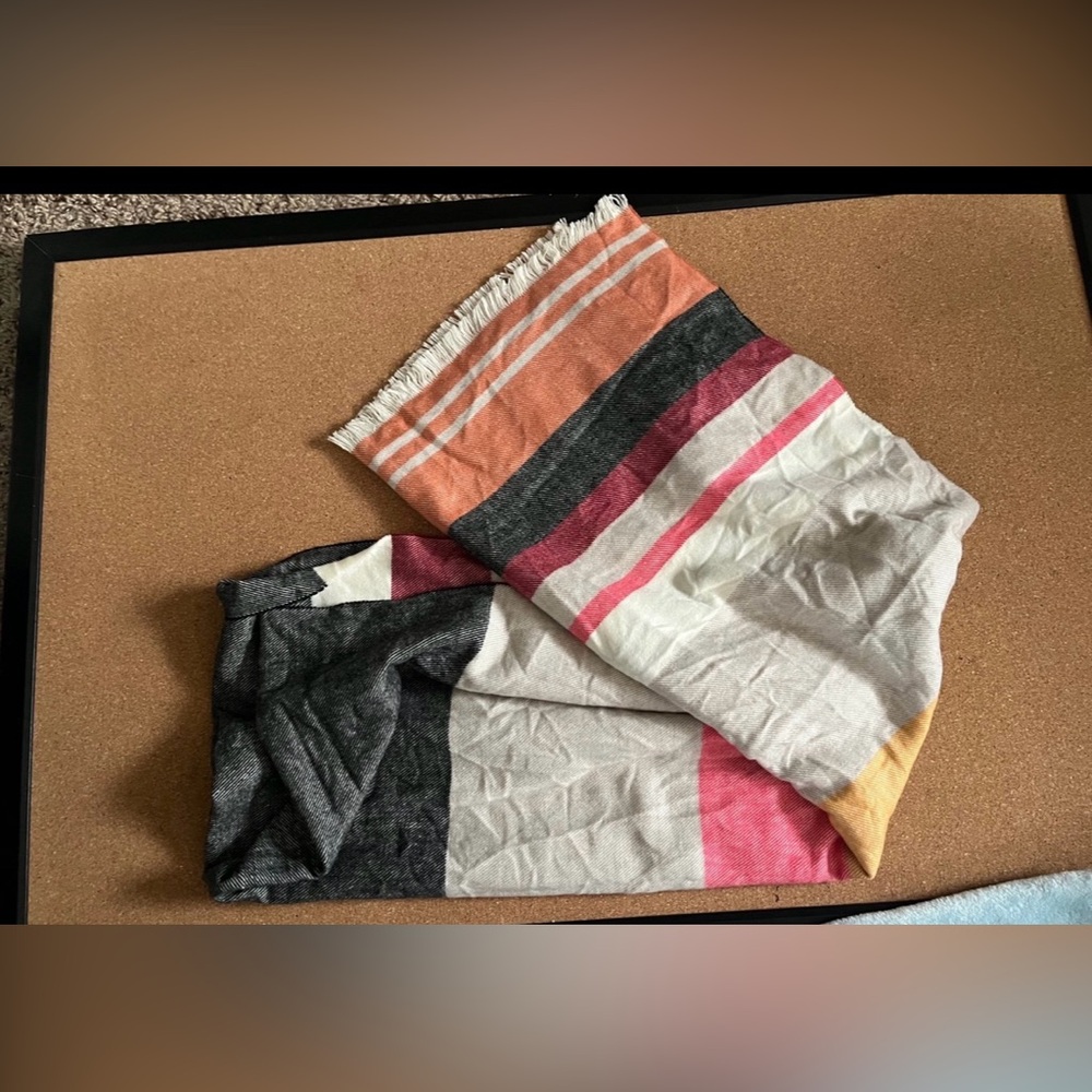 Striped Multicolor Scarf